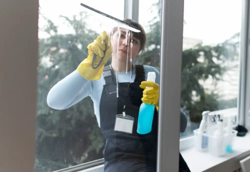 Nettoyage de vitres intérieures et extérieures à Blanzay